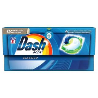 Dash PODs Classico gelové kapsle na praní, 31 ks