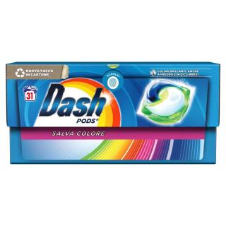 Dash PODs Salva Colore gelové kapsle na praní, 31 ks