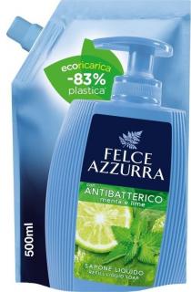 Felce Azzurra antibakteriální tekuté mýdlo con Antibatterico, náhradní náplň, 500 ml
