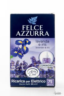 Felce Azzurra náhradní náplň do elektrického osvěžovače, Levandule & Iris, 20 ml