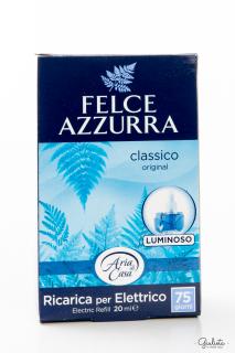 Felce Azzurra náhradní náplň do elektrického osvěžovače s vůní klasického pudru, 20 ml