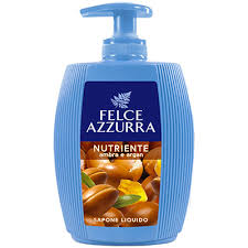 Felce Azzurra Nutriente ambra e argan tekuté mýdlo, 300 ml