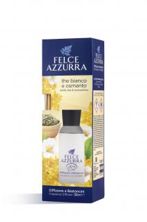 Felce Azzurra the bianco e osmanto aroma difuzér s ratanovými tyčinkami, 120 ml