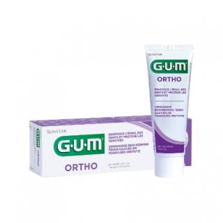 GUM Ortho zubní gel pro čištění zubů s rovnátky, 75 ml