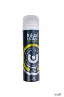 Infasil UOMO dry pánský deodorant ve spreji, 150 ml