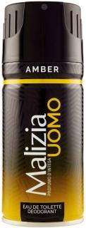 Malizia UOMO Amber deodorant ve spreji, 150 ml