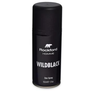 Rockford Homme Wildblack Deo Spray pro muže, 150 ml