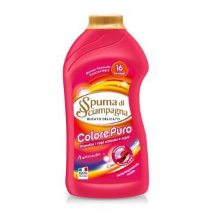 Spuma di Sciampagna prací gel na jemné barevné prádlo ColorePuro, 16 pracích dávek