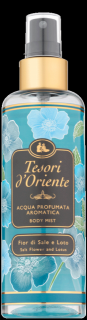 Tesori d'Oriente parfémovaný tělový sprej Acqua Profumata Fior di Sale & Loto Body Mist, 200 ml