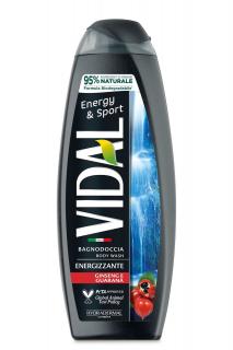 Vidal sprchový gel Energy & Sport, 500 ml