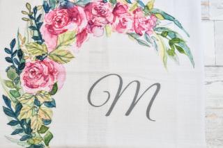 Květiny - monogram M