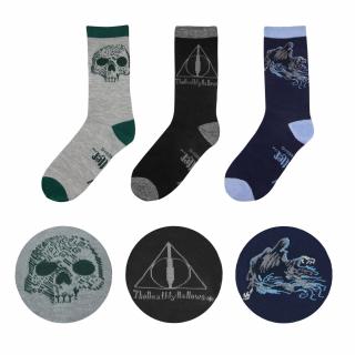 Cinereplicas Sada ponožek Harry Potter – Relikvie smrti, EUR 36 - 46