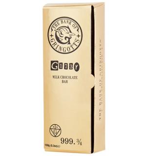 Čokoládová Gringottova zlatá cihla 150g