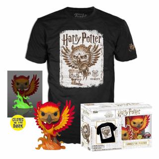 Funko POP! Harry Potter & Tee Box Dumbledore Patronus Velikost: L
