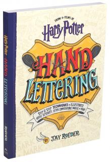 Kniha Harry Potter Hand Lettering