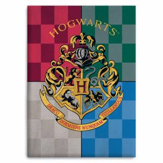 Plyšová deka Harry Potter: Znak Bradavic