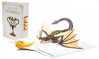 Pop-card přáníčko: Maďarský trnoocasý drak