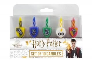 Svíčky na dort Harry Potter 10 ks