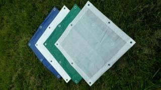 Zakrývací plachta 10 x 12 m Barva: Bílá, Gramáž: 200 g/m2