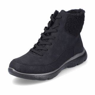 Dámská kotníková obuv RIEKER M5011-00 černá W3 Barva obuvi: Černá, Velikost obuvi: 37