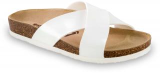 Grubin zdravotní dámské pantofle Quito bílá 2943620 Barva obuvi: Bílá, Velikost obuvi: 36
