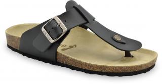 Grubin zdravotní pánská kožená obuv Sayonara pánské žabky černé 1024010 Barva obuvi: Černá, Velikost obuvi: 41