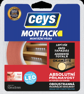Montack oboustranná páska pro LED kabely