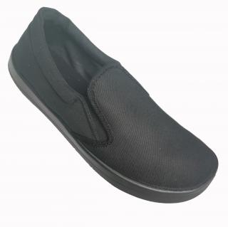 Anatomic tenisky SLIP ON AB01 - černé s černou podrážkou Vel.: 38