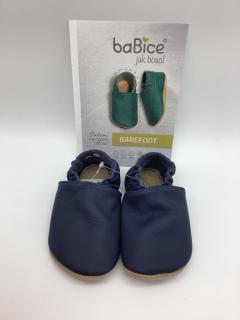 baBice barefoot capáčky BA003 - tmavě modré Vel.: 16,5