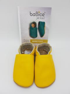 baBice barefoot capáčky BA058 - žluté Vel.: 18,5