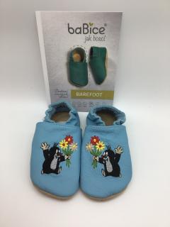 baBice barefoot capáčky EM015 - Krteček sv.modrý Vel.: 20,5