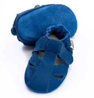 Liliputi capáčky - sandálky Cobalt - 3-vrstvá podrážka Vel.: M