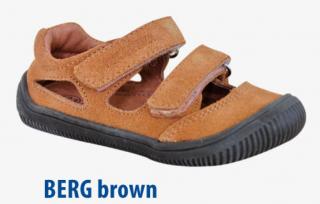Protetika sandálky Berg Brown Vel.: 19