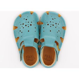 TIKKI SHOES sandálky Aranya - turquoise Vel.: 28