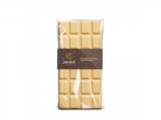 Bílá čokoláda Janek - různé druhy příchuť: Bez zdobení 85 g
