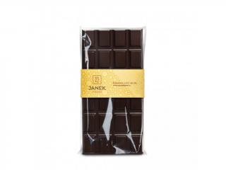 Hořká čokoláda Janek - různé druhy příchuť: Bez zdobení 85 g
