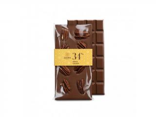 Mléčná čokoláda Janek - různé druhy příchuť: S pekanovými ořechy 95 g
