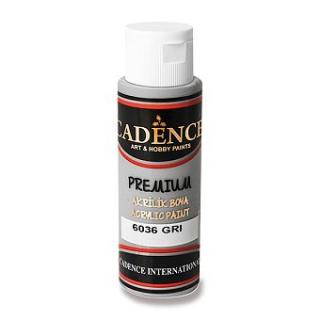 Akrylová barva CADENCE Premium, šedá, 70ml