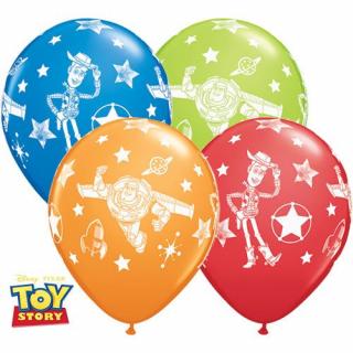 Balónky Toy Story Stars, pastelové barvy 25ks