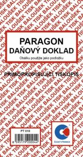 Baloušek Tisk PT010 Paragon, Daňový doklad