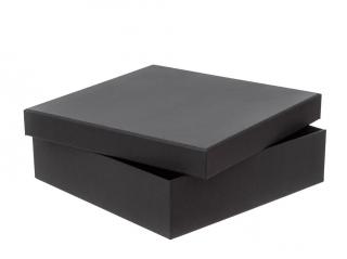 Dárková krabička - BLACK 23,5x23,50x6,5 cm