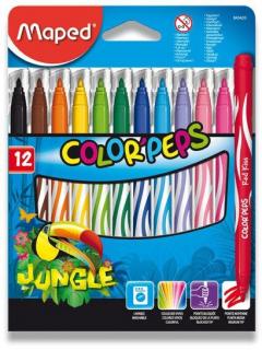 Fixy MAPED ColorďPeps Jungle 12ks