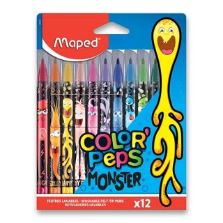 Fixy MAPED ColorďPeps Monster 12 ks