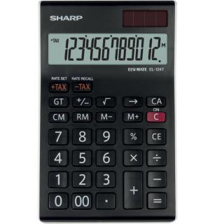 Kalkulačka SHARP EL 124T-WH