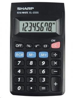 Kalkulačka SHARP - EL-233SBBK
