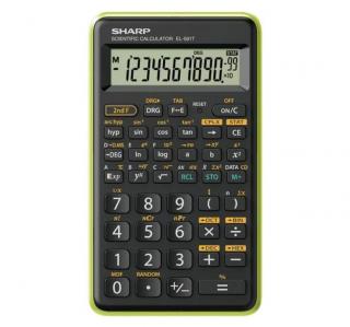 Kalkulačka SHARP EL 501TB-GR zelená