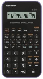 Kalkulačka SHARP EL 501X-VL