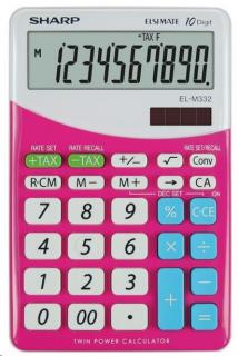 Kalkulačka SHARP EL-M332 růžový