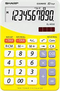 Kalkulačka SHARP EL-M332BYL