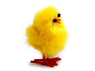Kuřátko velikonoční žluté barvy 3cm